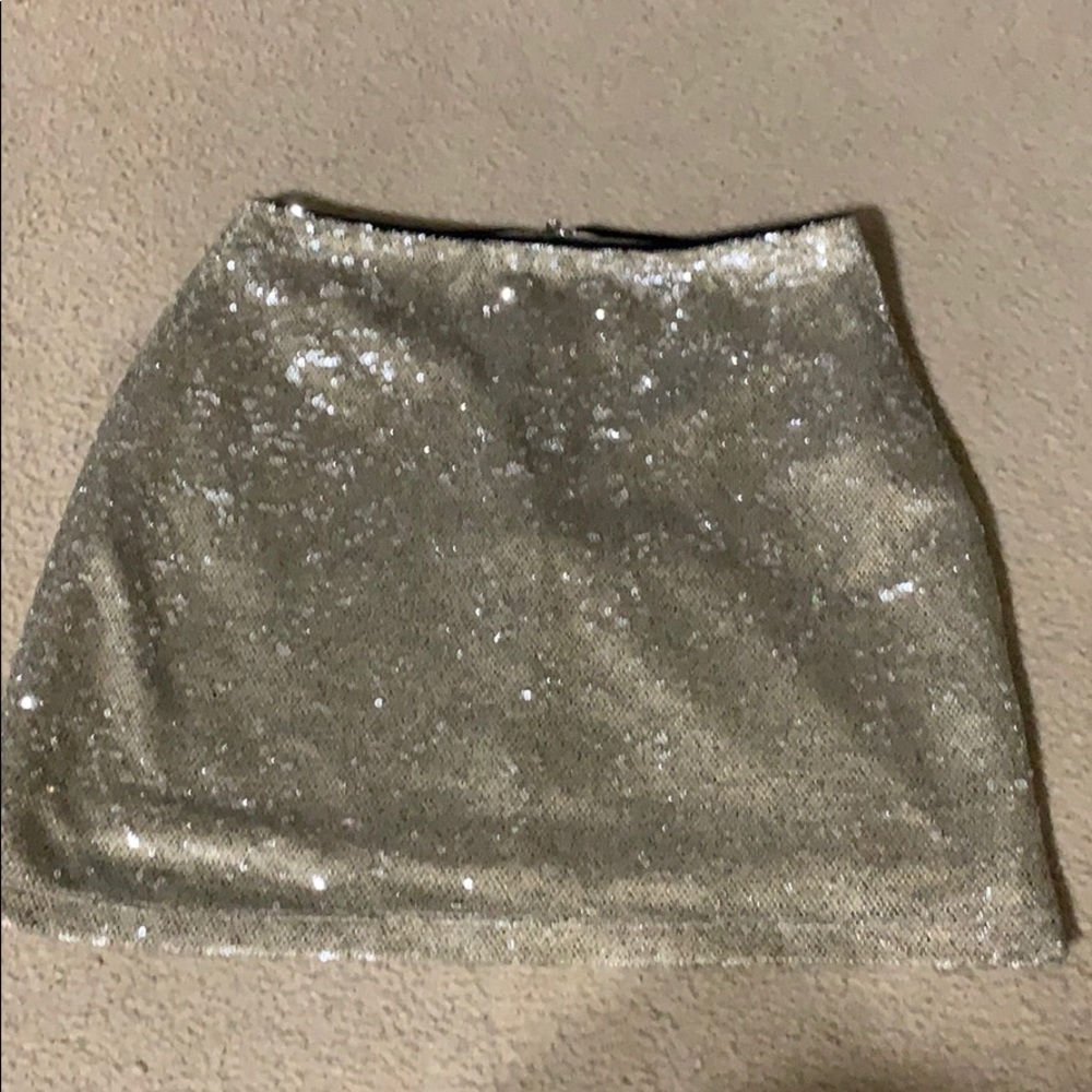 forever 21 sequence mini skirt